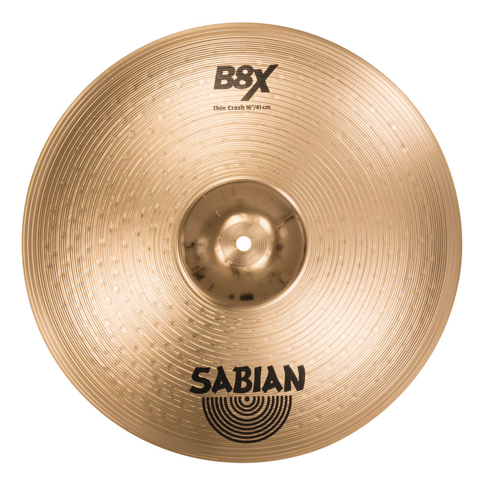 Sabian B8X Thin Crash Cymbal 16in