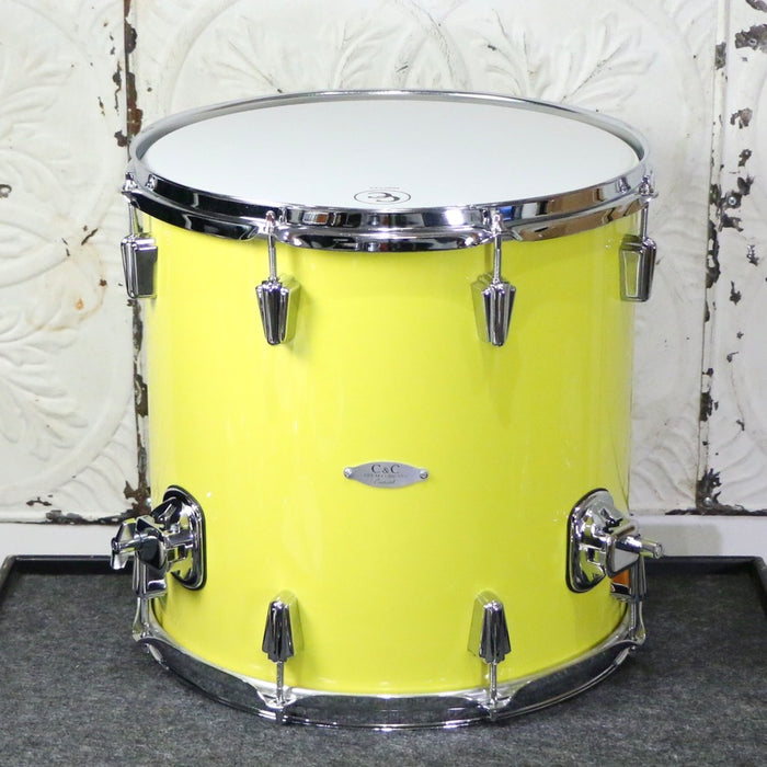 Batterie C&C Maple Gum Jazzette 18-12-14po - Sole Yellow