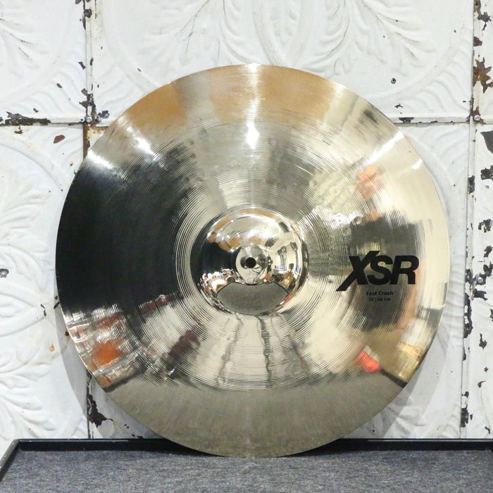 Cymbale crash Sabian XSR Fast 19po