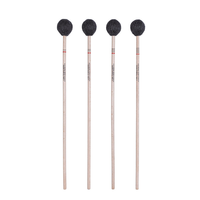 Kolberg 710L (long) marimba mallets Jasmin Kolberg Solo 3 red, set of 4