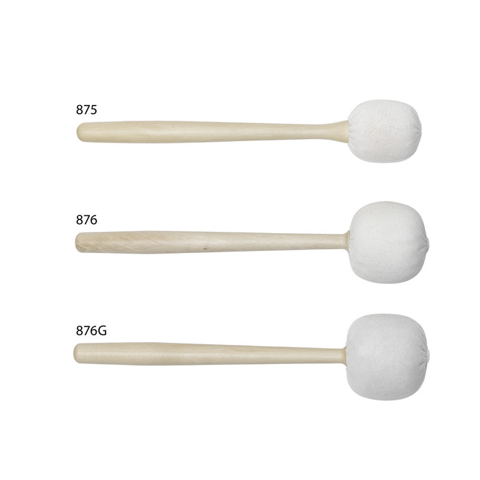 Kolberg 876 Bass Drum Mallet, suede, medium