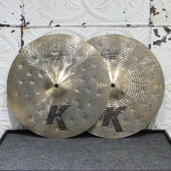 Cymbales hi hat Zildjian K Custom Special Dry 15po (1030/1650g)