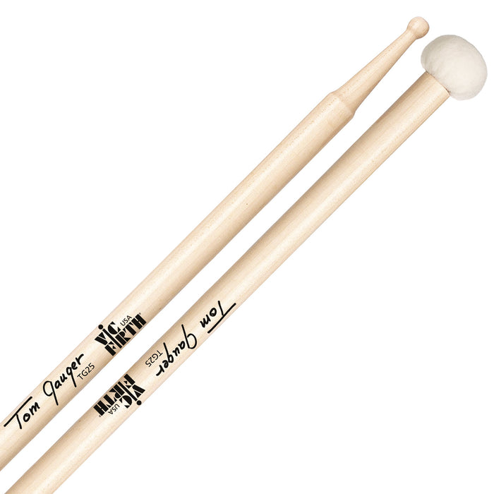 Baguettes de caisse claire et timbales Vic Firth Tom Gauger