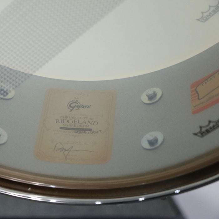 Gretsch USA Custom Ridgeland Snare Drum 14X5in - Satin Natural