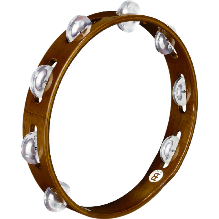 Meinl Traditional Wood Tambourine -1 row aluminum jingles