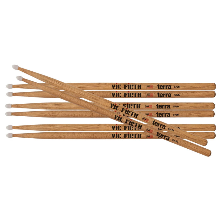 Baguettes Vic Firth American Classic Terra Series 4pr 5AN Value Pack