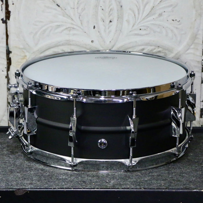 Canopus AA Jet Black Aluminium Alloy Snare Drum 14X6in