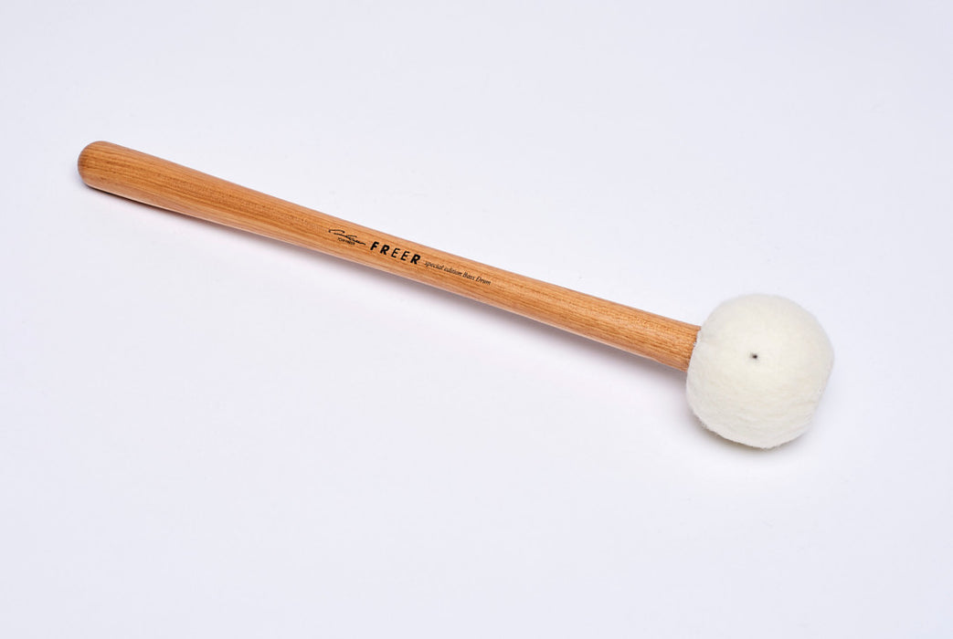 Freer Percussion BD4H Large General Bass Drum Mallet Hickory