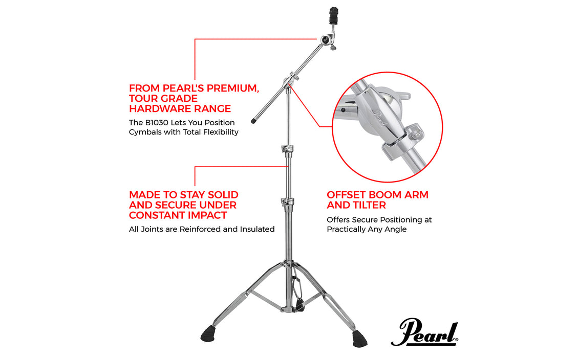 Pearl B1030 Boom Cymbal Stand