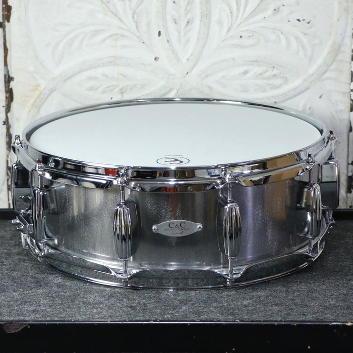 C&C Flat Wall Steel Snare Drum 14X5in