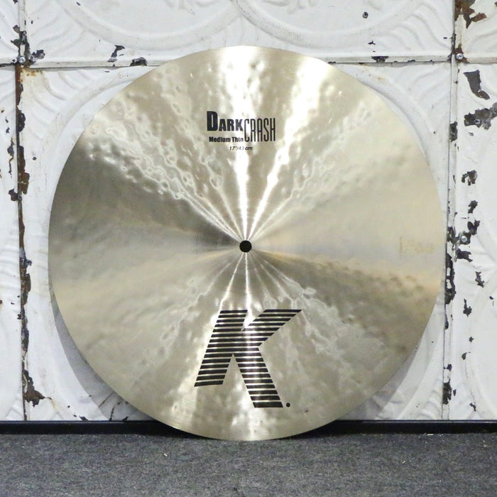 Cymbale crash Zildjian K Dark Medium Thin 17po (1302g)