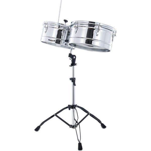 Timbales Meinl Headliner 13po. & 14po. - finition chromé