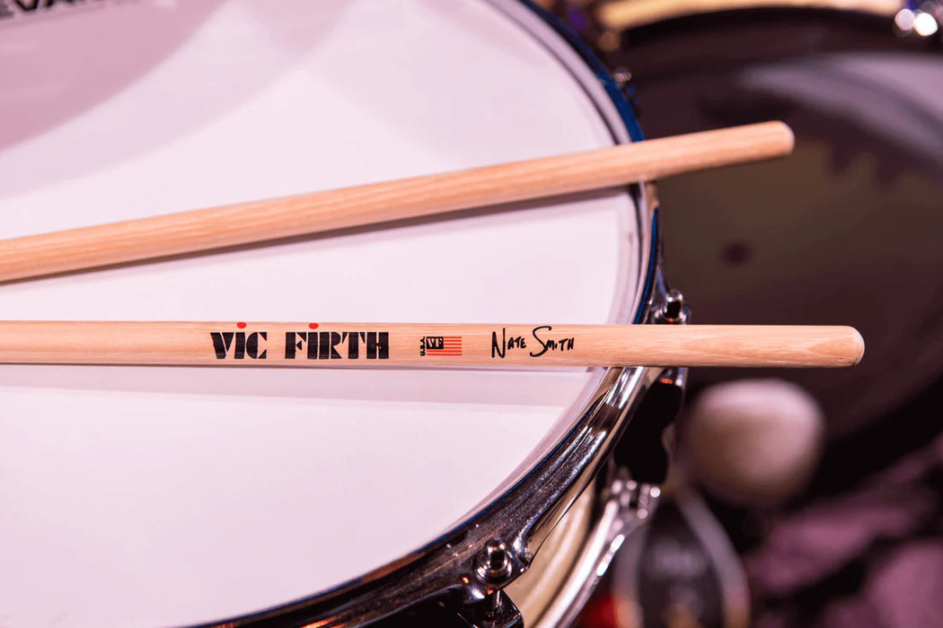 Baguettes de caisse claire Vic Firth Nate Smith