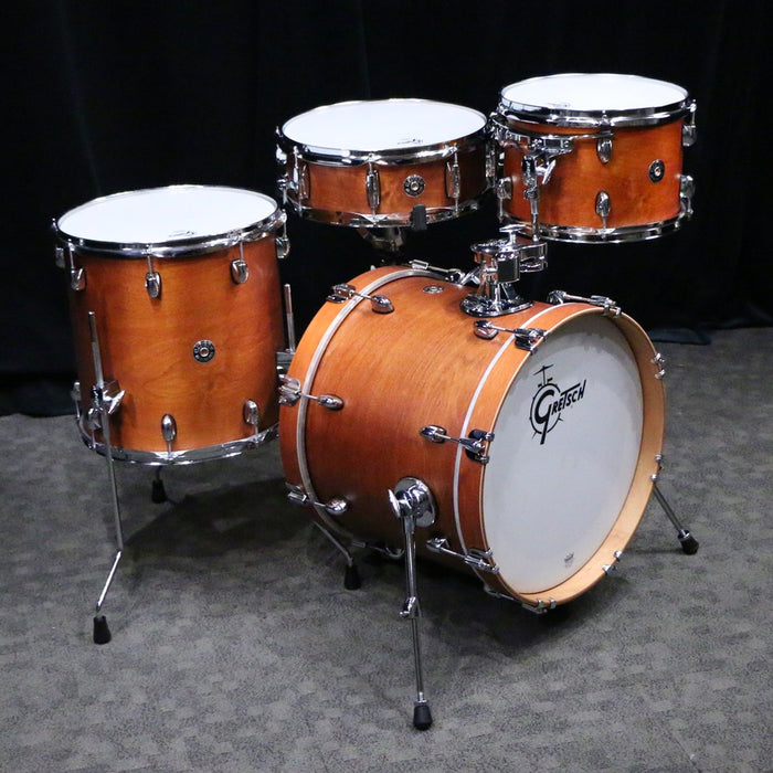 Batterie Gretsch Catalina Club Jazz 18-12-14+14po - Satin Walnut Glaze