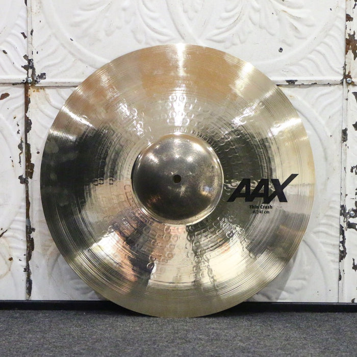 Cymbale crash Sabian AAX Thin Brilliant 16po