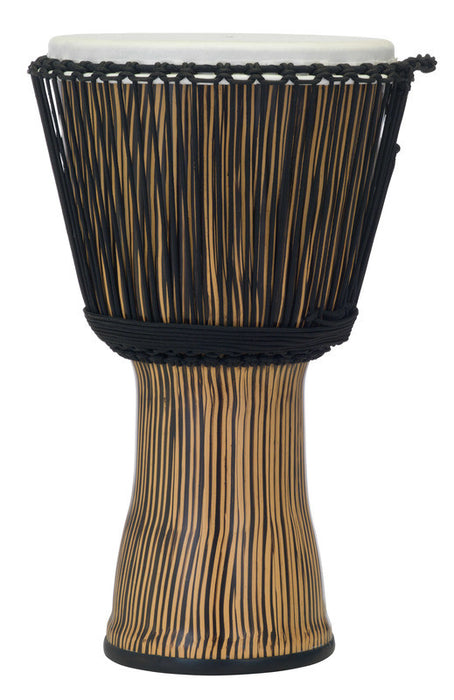 Djembe Pearl 12po avec corde Zebra Grass