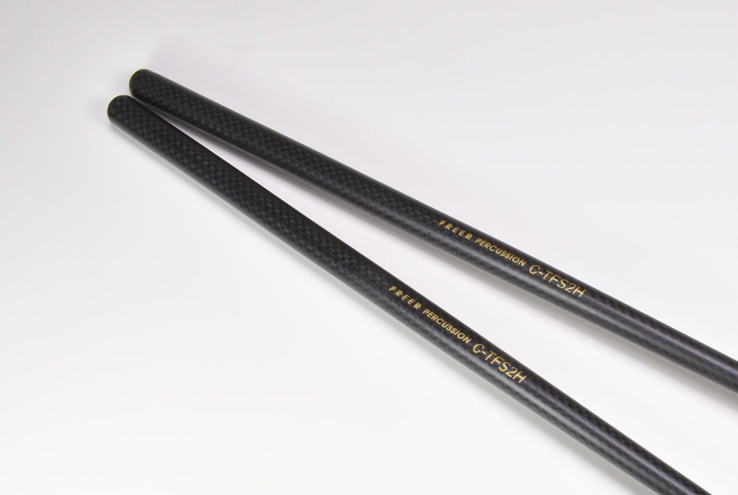 Freer Percussion C-FS2H HARD Felt Core Super 2 Hard Carbon Fiber