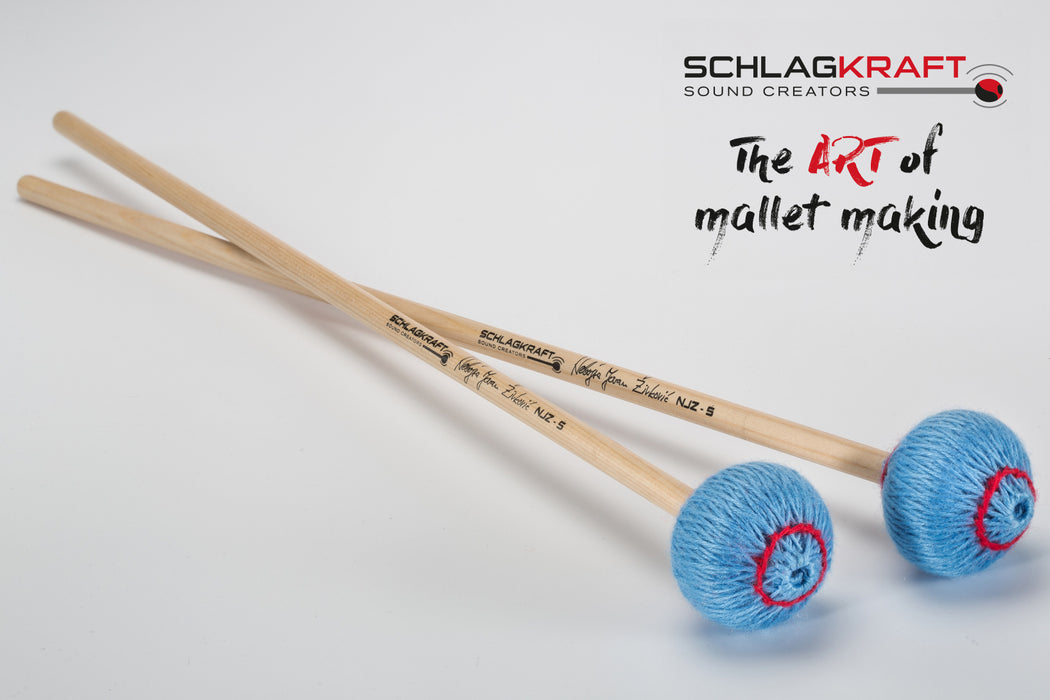 Schlagkraft Zivkovic NJZ-5 Marimba Mallets - medium-hard, cedar