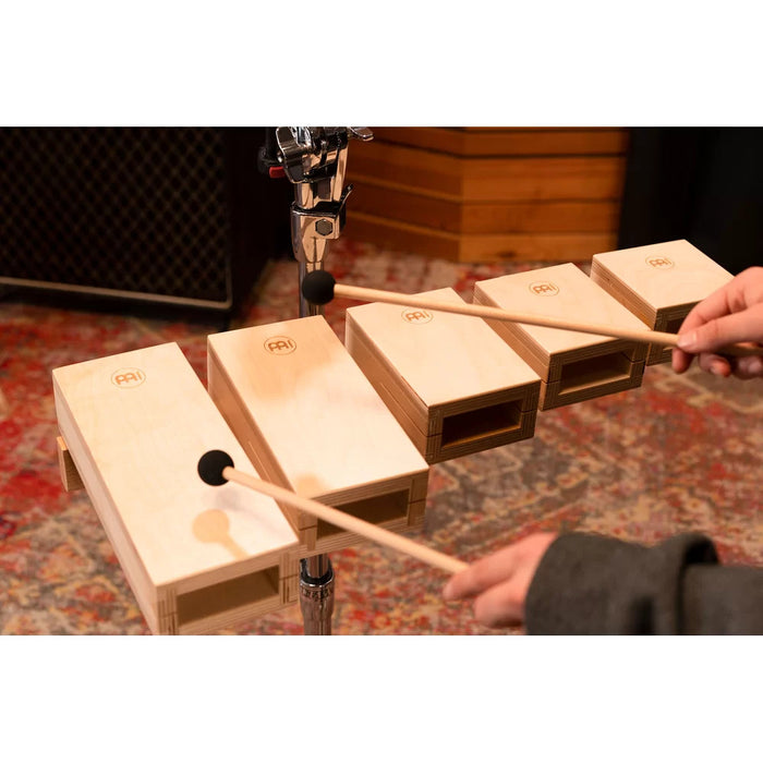 Meinl Percussion Wood Temple Block Set