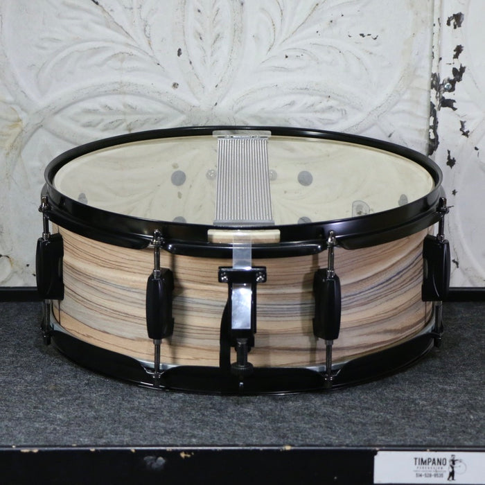 Tama Woodworks Caisse claire 14X5.5in - Bois de zèbre naturel