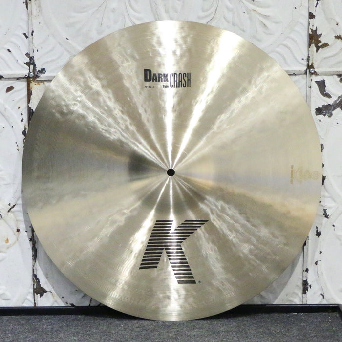 Cymbale crash Zildjian K Dark Thin 20po