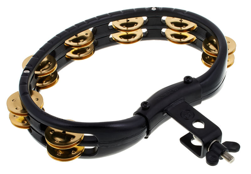 Tambourine avec attache Meinl ABS - 2 rangées, cymbalettes en laiton