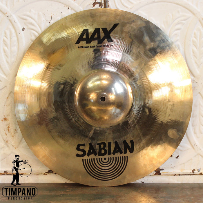 Cymbale Crash rapide Sabian AAX X-Plosion 18 pouces