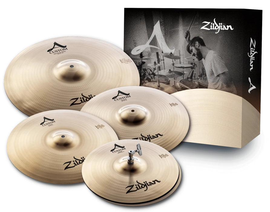 Ensemble de cymbales Zildjian A CUSTOM 5 morceaux