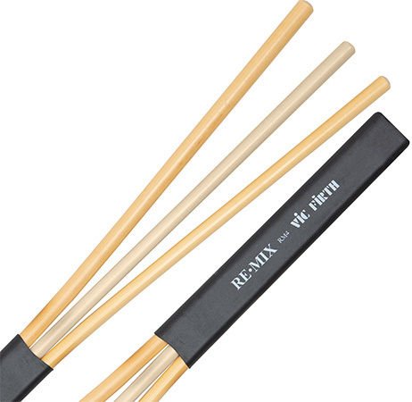 Baguettes Vic Firth REMIX Brushes - Rattan