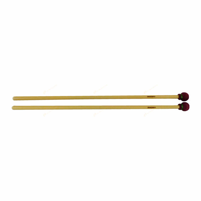 Dragonfly Suspended Cymbal Mallets SC2R - Hard on Rattan