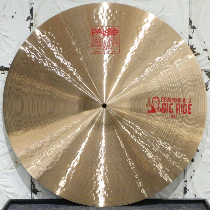 Cymbale ride Paiste 2002 "Reverend Al's" Big Ride 24po (2946g)