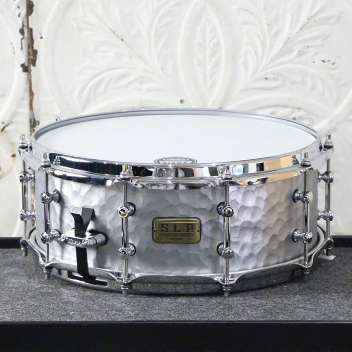 Tama SLP Vintage Hammered Steel Snare Drum 14X5.5in