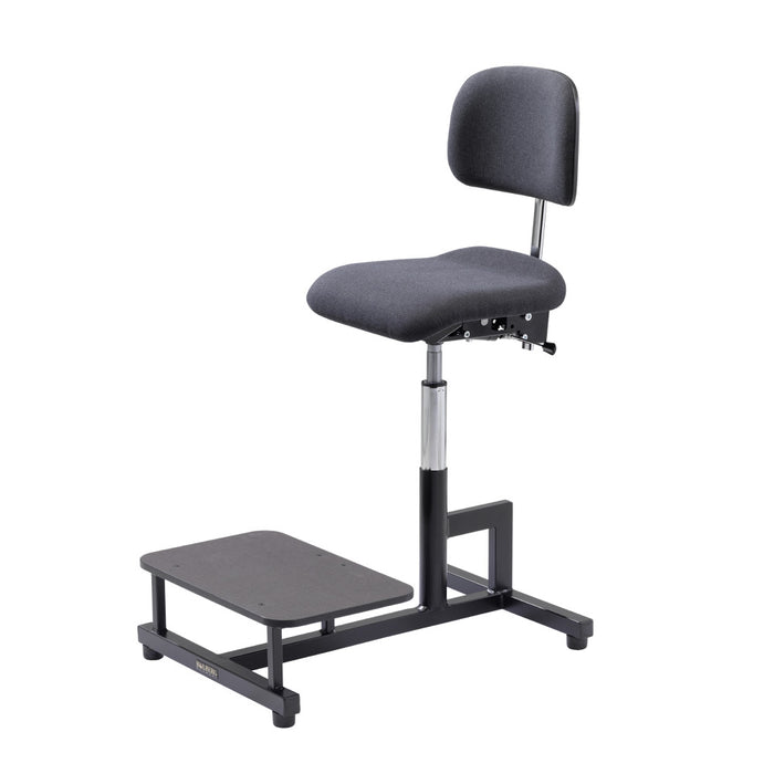 Kolberg 3114DD.S-9250 Swivelling Conductor's Chair with Platform Wine-Red S-shape