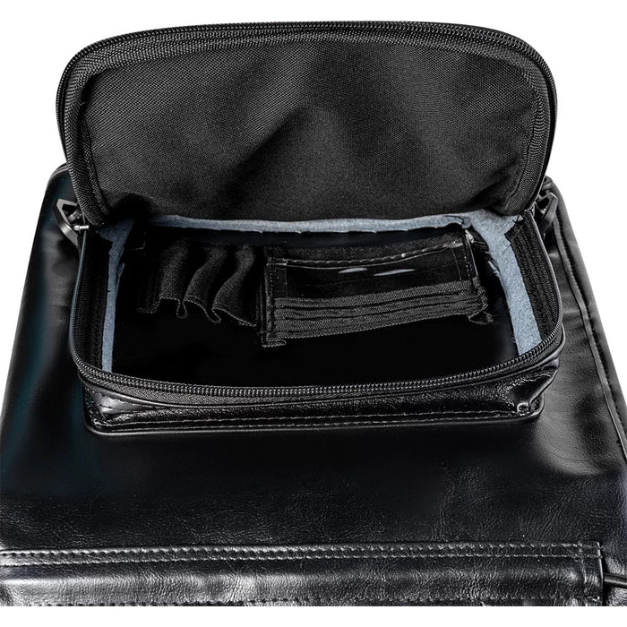 Meinl MDLXSB Deluxe Stick Bag Nero - Portabacchette Per Batteria In Finta Pelle - Foto 10