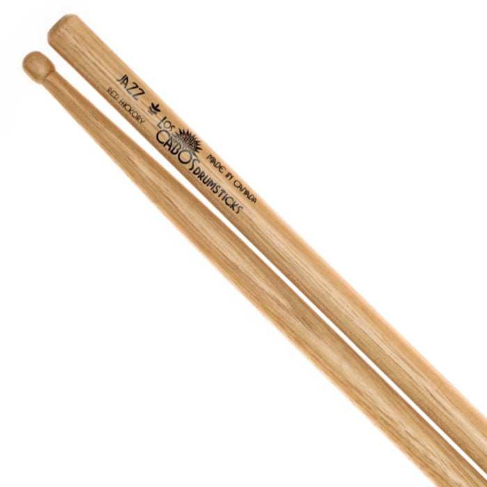 Los Cabos Jazz Drum Sticks - Red Hickory