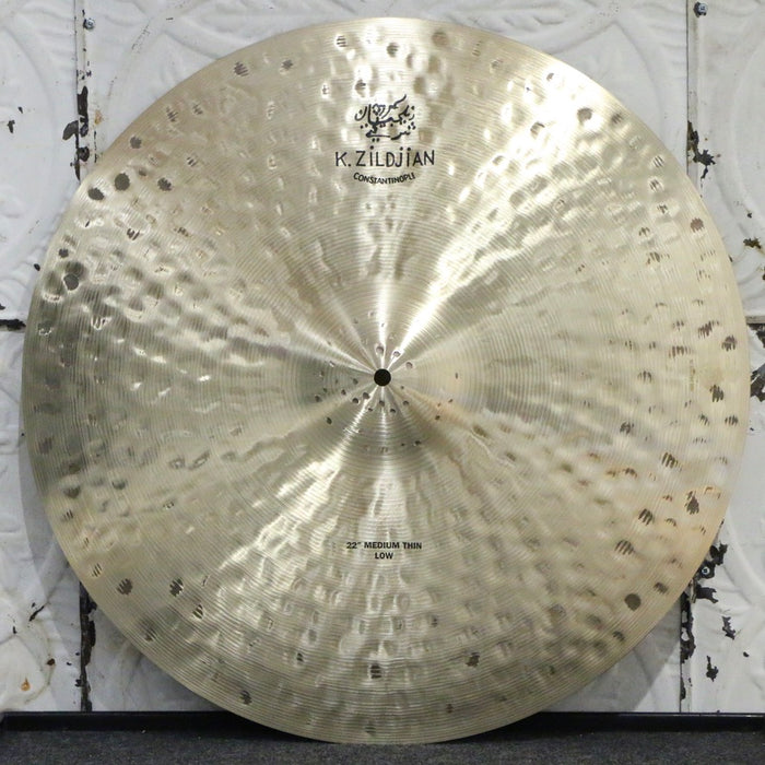 Zildjian K Constantinople Medium Thin Low Ride Cymbal 22in