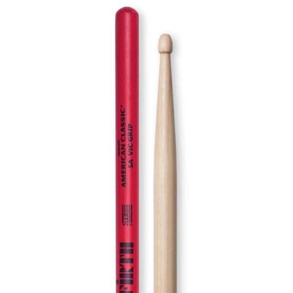 Baguettes de caisse claire Vic Firth American Classic 5A Vic Grip