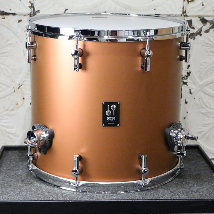 Sonor SQ1 Drum Kit 22-12-16in - Satin Copper Brown