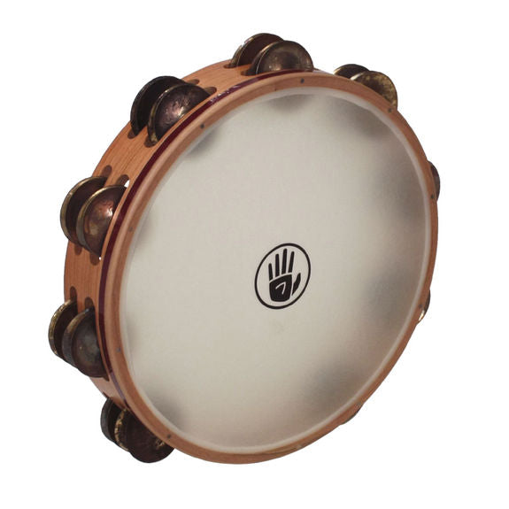 Tambourine Black Swamp S3 Series Aged Brass Peau Synthétique 10po