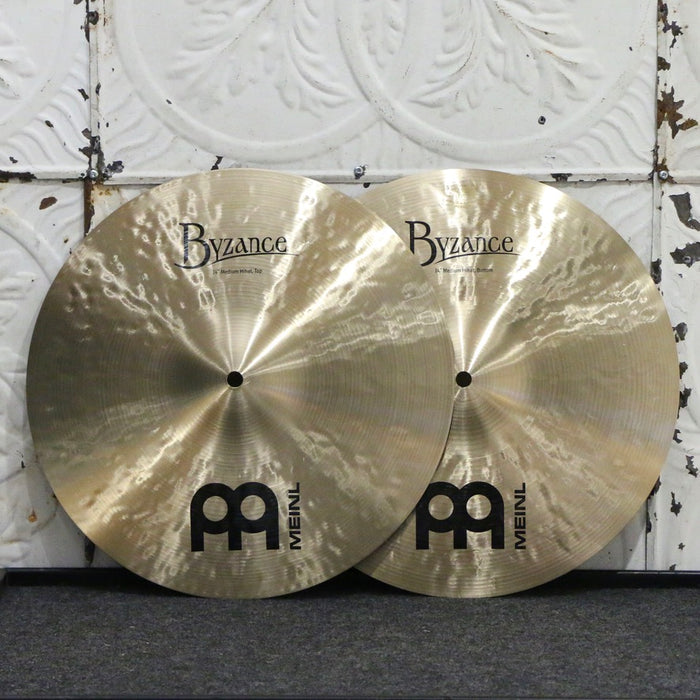 Meinl Byzance Cymbales charleston traditionnelles moyennes 14 pouces