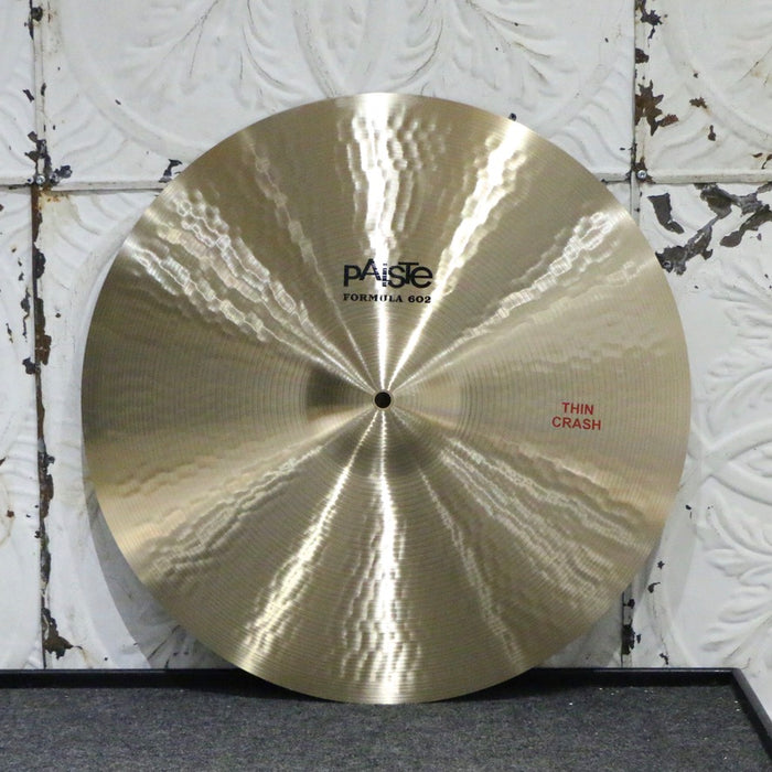 Paiste Formula 602 Thin Crash 19po