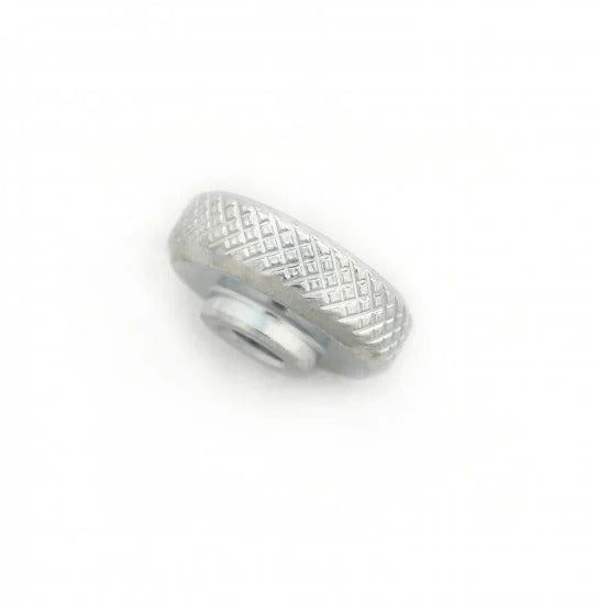 DW 10-32 Knurled Step Nut For Spring Screw - DWSP082