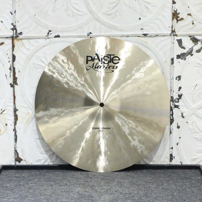 Cymbale crash Paiste Masters Dark 16po (970g)