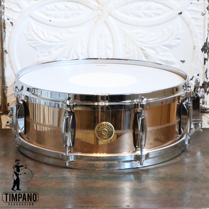 Gretsch USA Custom Bronze Snare Drum 14X5in