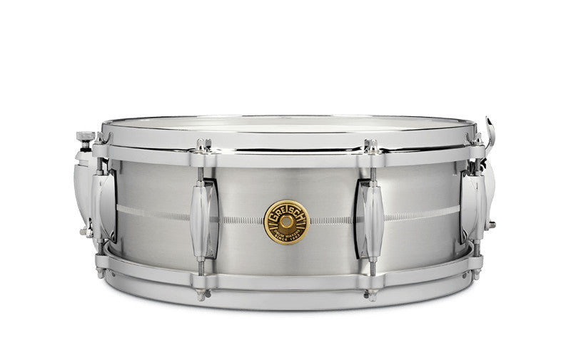 Caisse claire Gretsch USA Custom Solid Aluminum 14X5po - 8-lugs