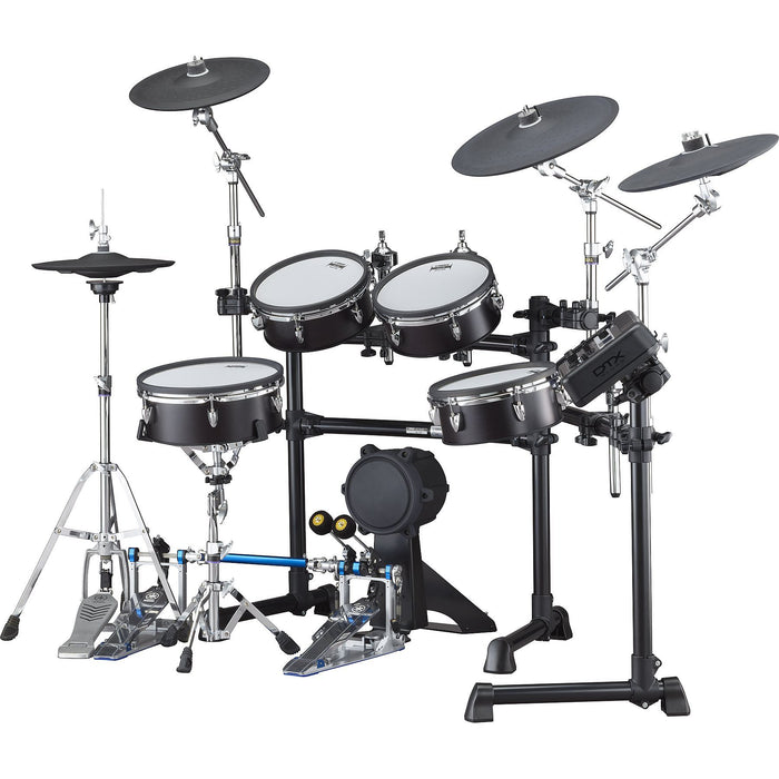 Black Forest Electronic Drum Kit with DTX-PRO DTP8-M (Mesh Pad Set) DTC8 (Cymbals + Hardware) RS8 rack