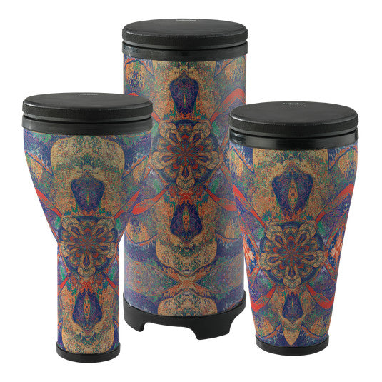 Remo Combo Pack Festival (Djembe, Timbau, Tubano) -Morado Finish