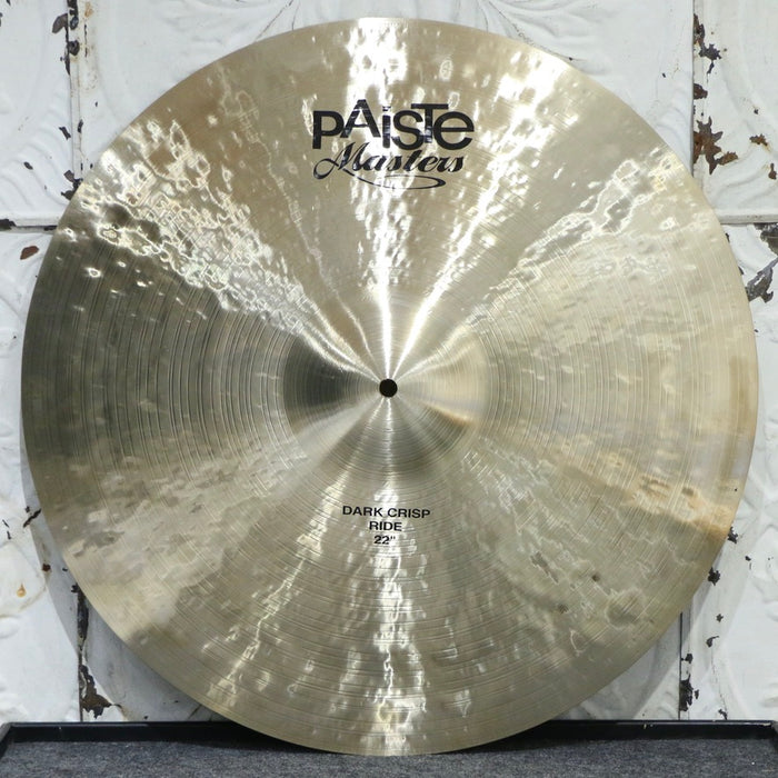 Paiste Masters Dark Crisp Ride Cymbal 22in