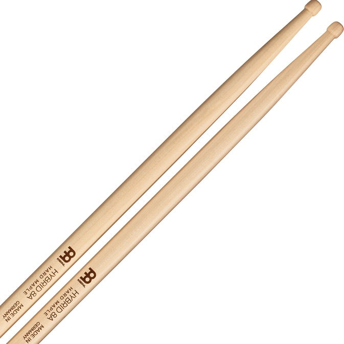 Baguettes de caisse claire Meinl Hybrid 8A - Érable