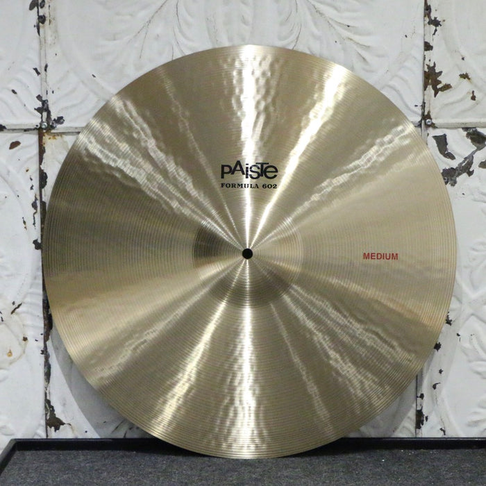 Paiste Formula 602 Medium Crash/Ride 20po